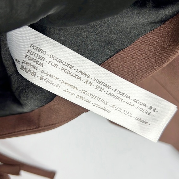 BERSHKA |🤎 Chocolate Brown Open-Back Cropped Co-Ord Blazer Top ✨NWT!✨ - Picture 9 of 12